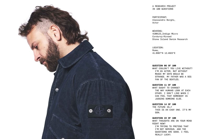 STONE ISLAND 发布丹宁面料研究系列