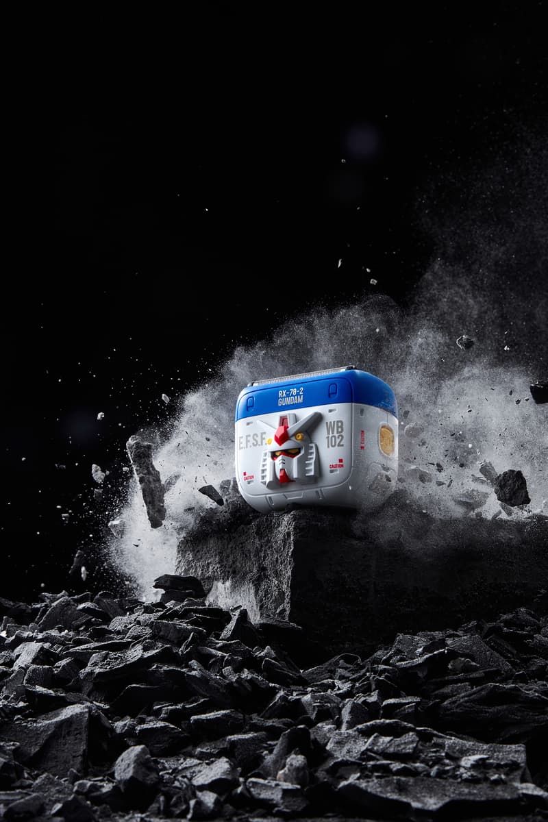 yoose 有色携手 GUNPLA 推出《高达》45 周年联名剃须刀