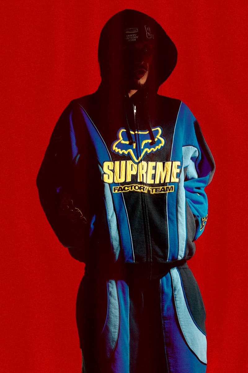 Supreme x Fox Racing 2025 秋季联名系列完整揭晓