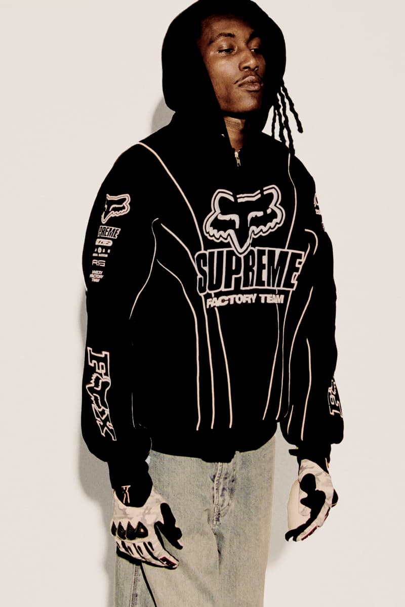 Supreme x Fox Racing 2025 秋季联名系列完整揭晓