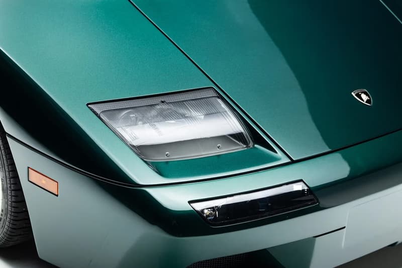 稀有 2001 年 Lamborghini Diablo VT 6.0 超跑上拍：唯一 Verde Hydra 車色