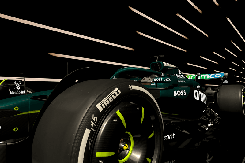 BOSS x Aston Martin F1 車隊：衝上虛擬賽道