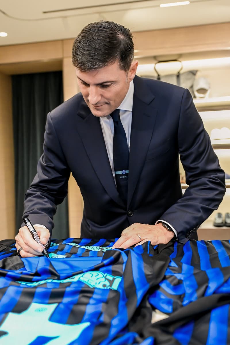 CANALI 携手国米传奇巨星 Javier Zanetti 举办中国双城特别活动