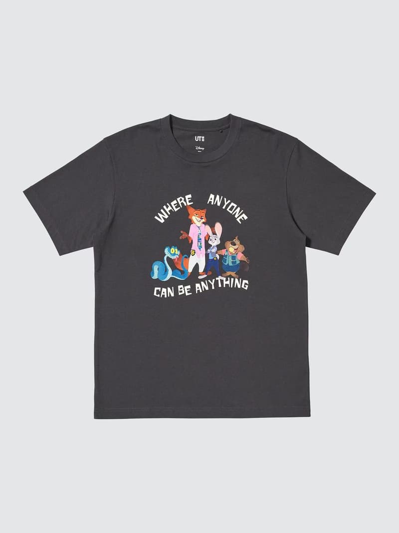 Uniqlo 携手 Disney 发布全新 ZOOTOPIA UT 及卫衣系列