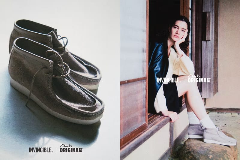 INVINCIBLE® 首度攜手 Clarks Originals 推出聯名企劃