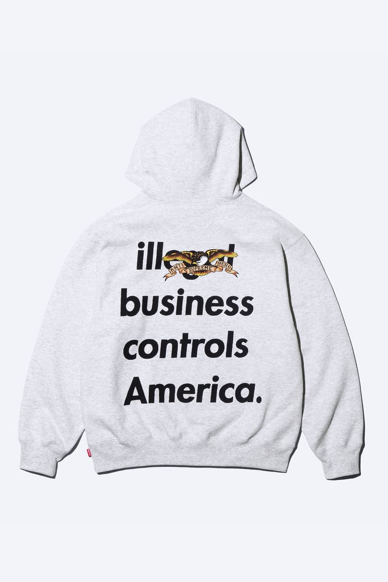 Supreme 与 ANTIHERO® 携手推出 2025 年秋季联名系列