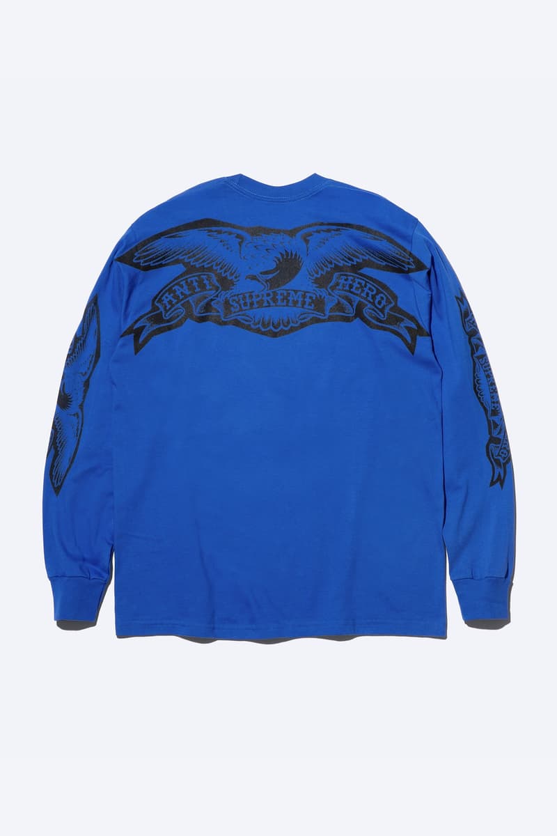 Supreme 与 ANTIHERO® 携手推出 2025 年秋季联名系列