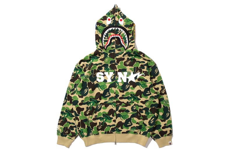 BAPE® × SPOTIFY × SYNA by CENTRAL CEE 三方联名正式发布