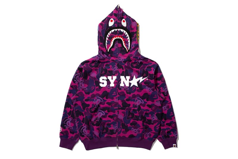 BAPE® × SPOTIFY × SYNA by CENTRAL CEE 三方联名正式发布