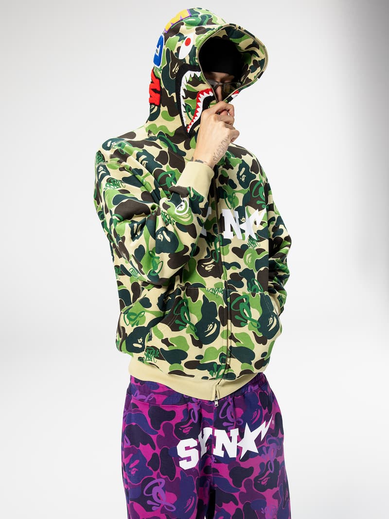 BAPE® × SPOTIFY × SYNA by CENTRAL CEE 三方联名正式发布