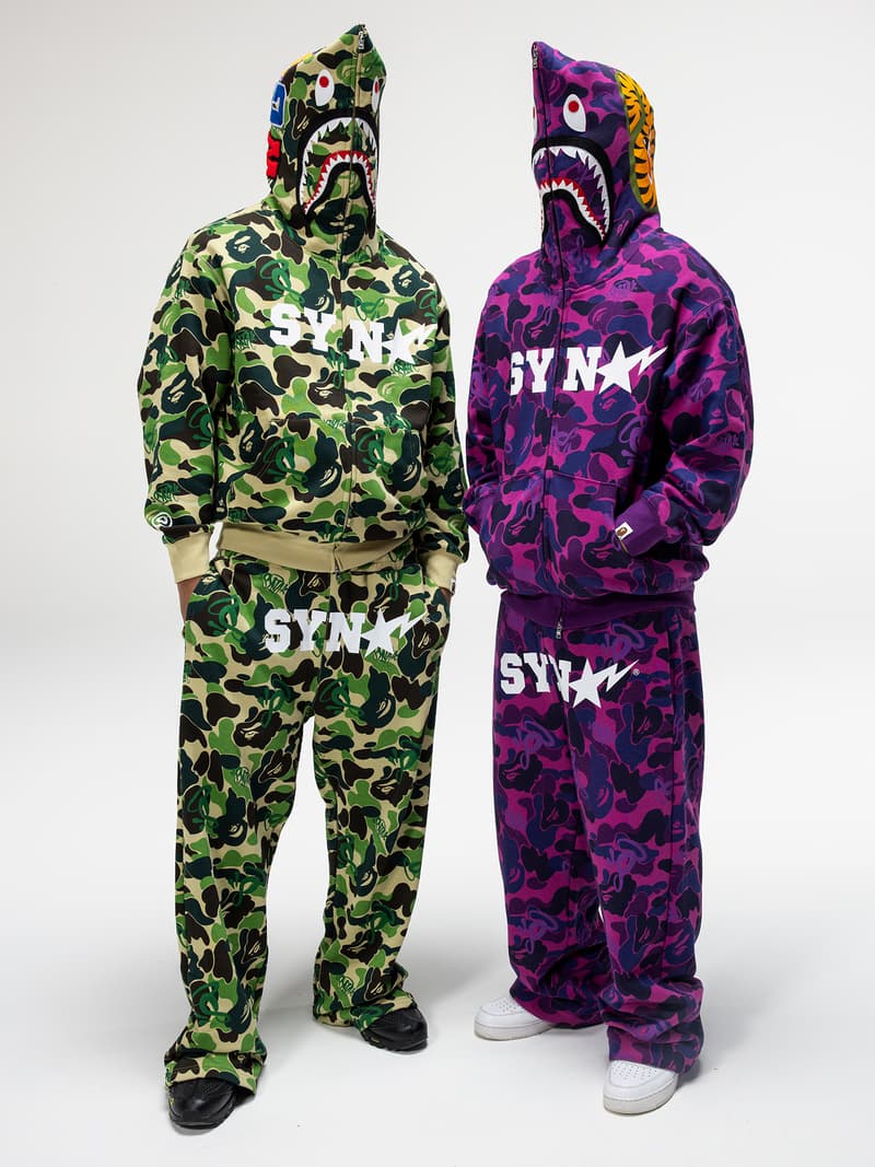 BAPE® × SPOTIFY × SYNA by CENTRAL CEE 三方联名正式发布