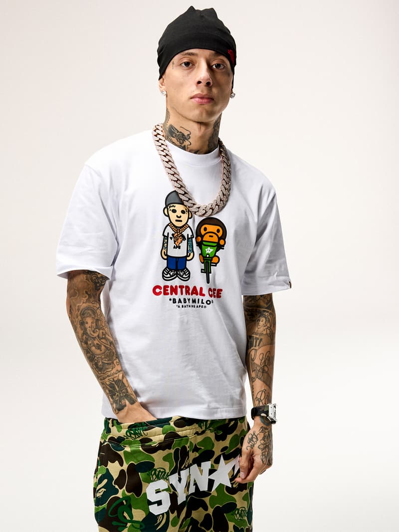 BAPE® × SPOTIFY × SYNA by CENTRAL CEE 三方联名正式发布