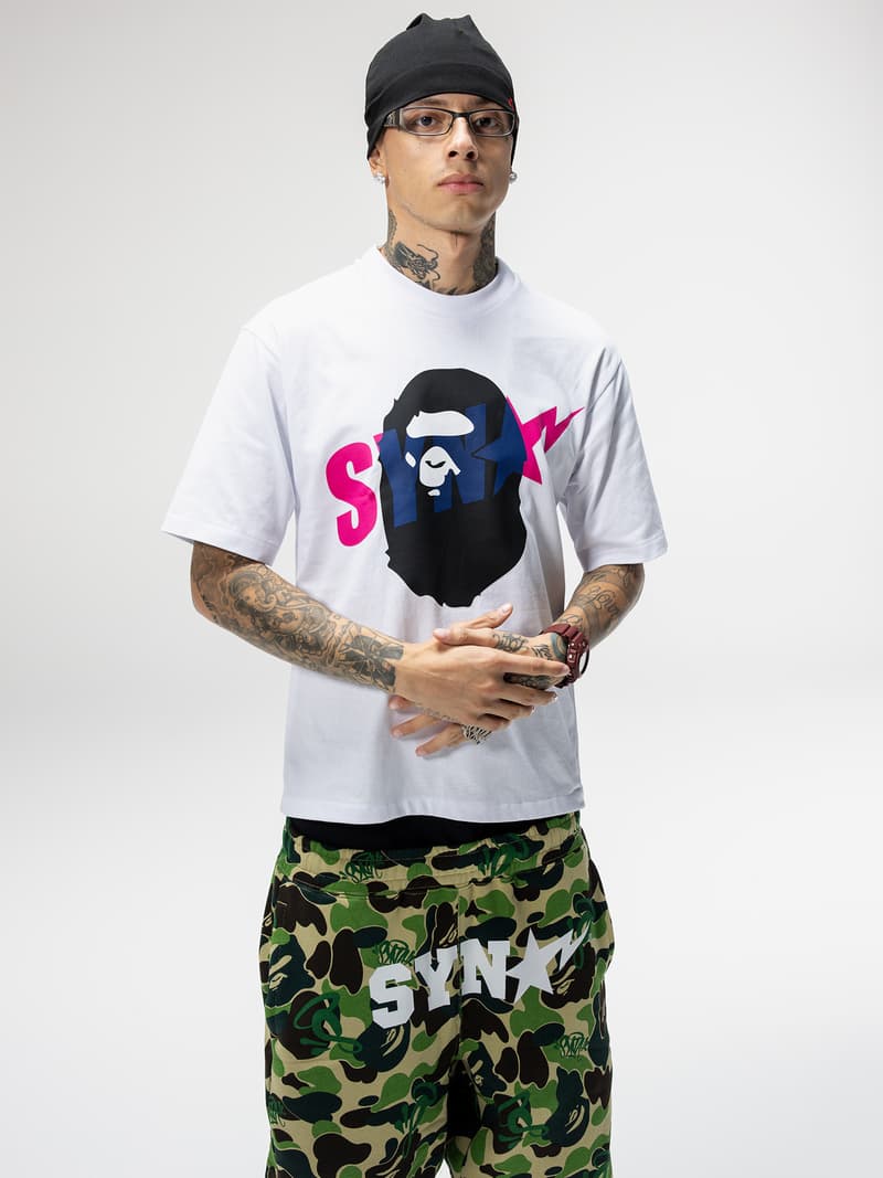 BAPE® × SPOTIFY × SYNA by CENTRAL CEE 三方联名正式发布