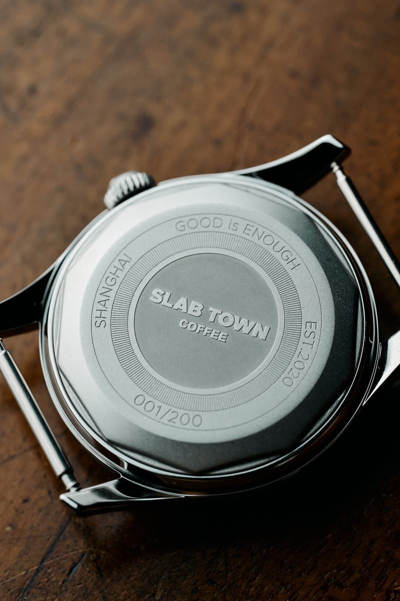 SLAB TOWN 携手上海表打造联名限定版腕表