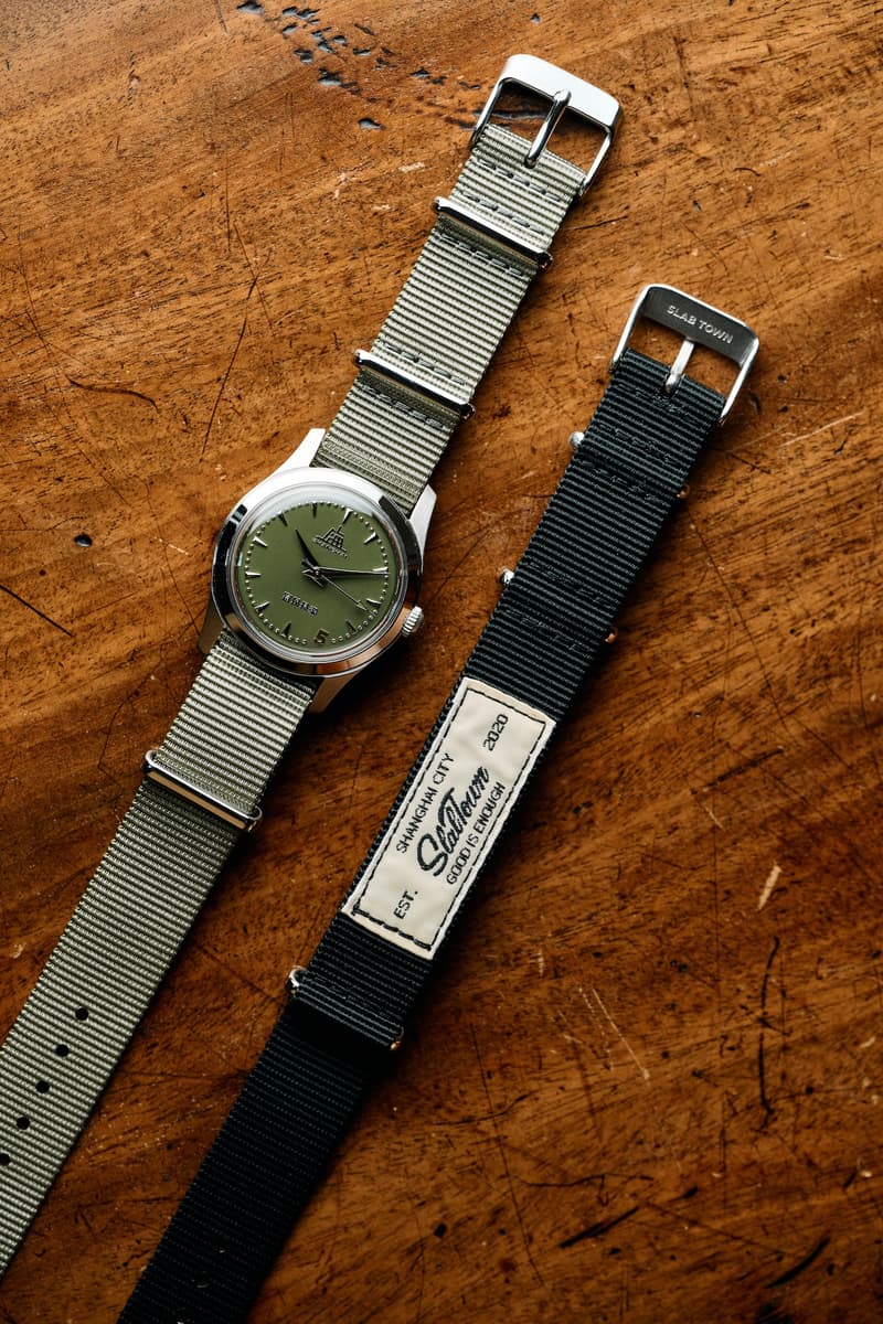 SLAB TOWN 携手上海表打造联名限定版腕表