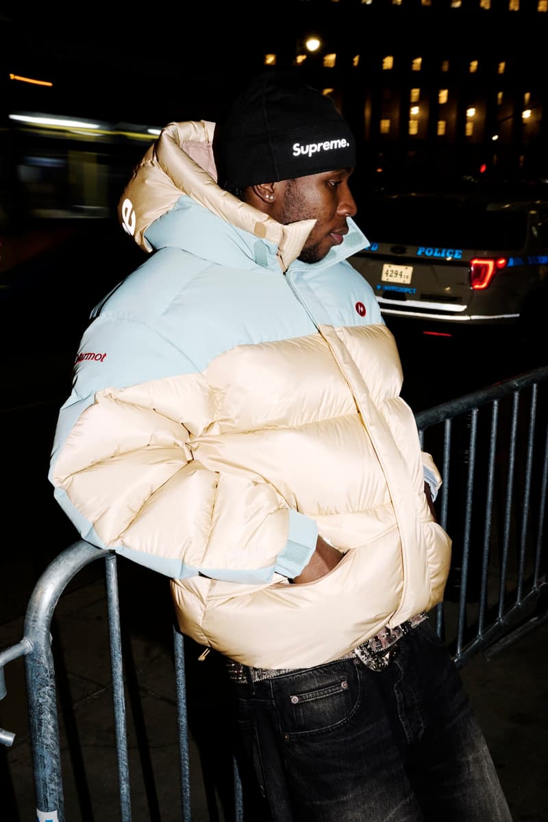 Supreme 携手 Marmot 打造 2025 秋季合作系列