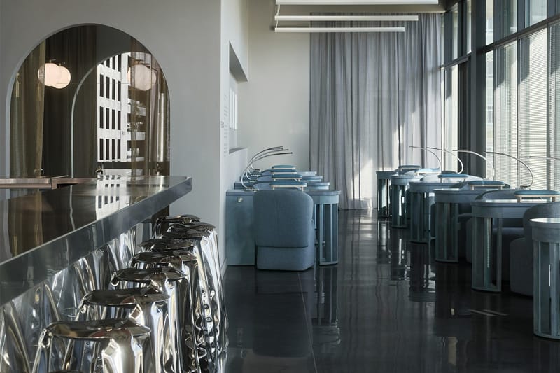 Duett Interiors 打造 Cure Nailhouse：既是美甲沙龙，也是艺术画廊