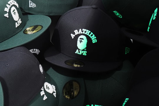 BAPE 携手 New Era 推出夜光 2026 春夏胶囊系列帽款