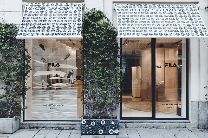 FILA X 10 CORSO COMO 米兰限时店重磅揭幕