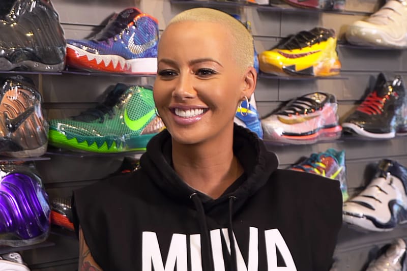 amber rose sneakers