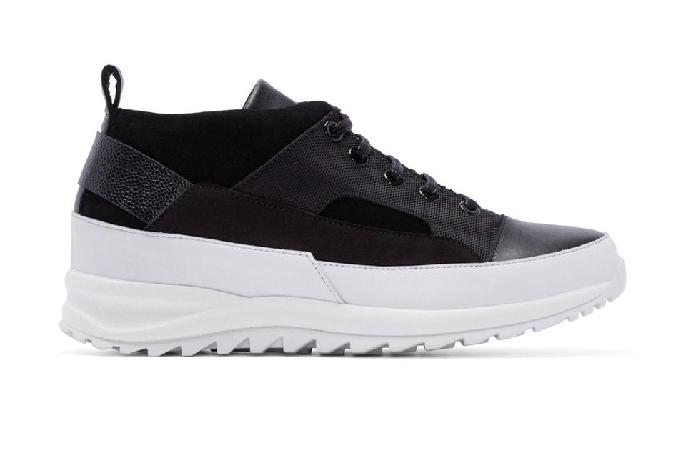 Public School Black Hiker Mid Top Sneaker Hypebae