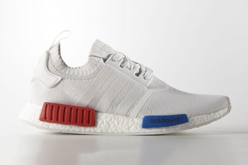 Adidas NMD Primeknit White Red Blue Release Date | HYPEBAE