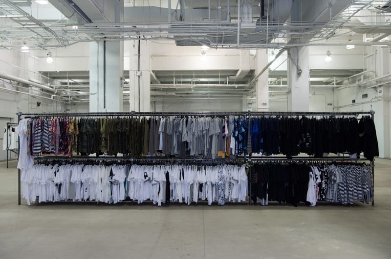 comme des garcons sample sale