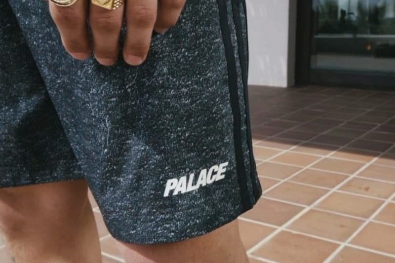 palace adidas shorts