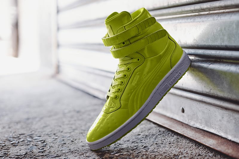 puma sky ii hi patent emboss