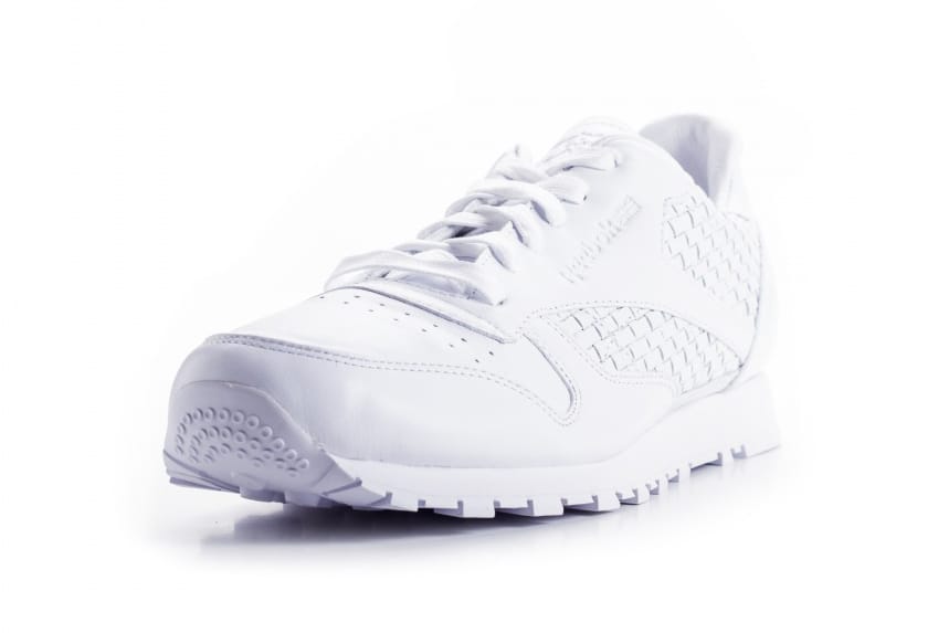 reebok classic leather weave white