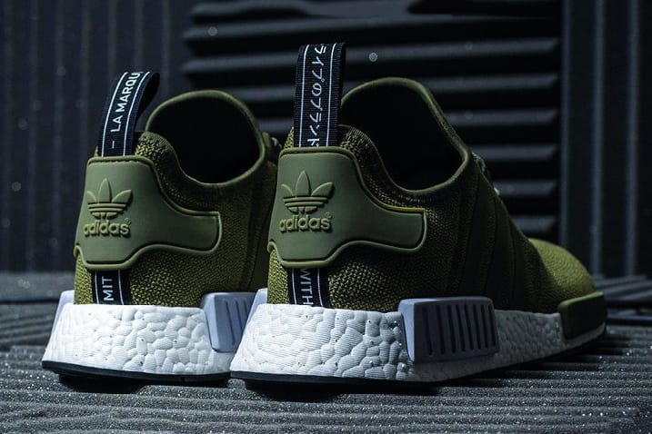 adidas nmd_r1 olive shoes
