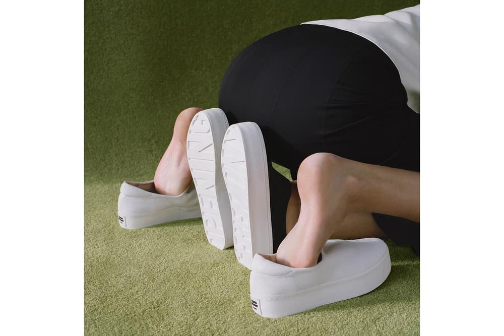Opening Ceremony Cici Velvet Slip-On Sneakers