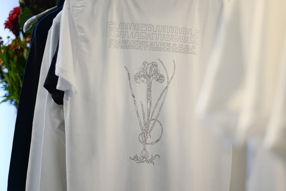 fragment design amkk hiroshi fujiwara succ flower huddle exhibition tokyo