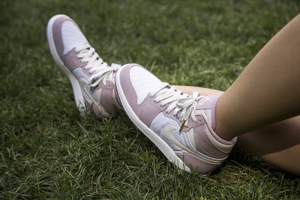 Air Jordan Retro 1 12 Plum Fog Heiress Collection