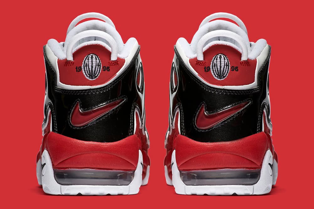 Nike Air More Uptempo Red White Black Hypebae