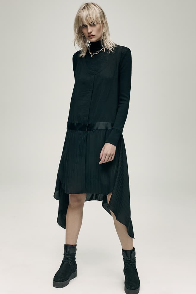 T by Alexander wang streetwear velvet satin fall winter collection