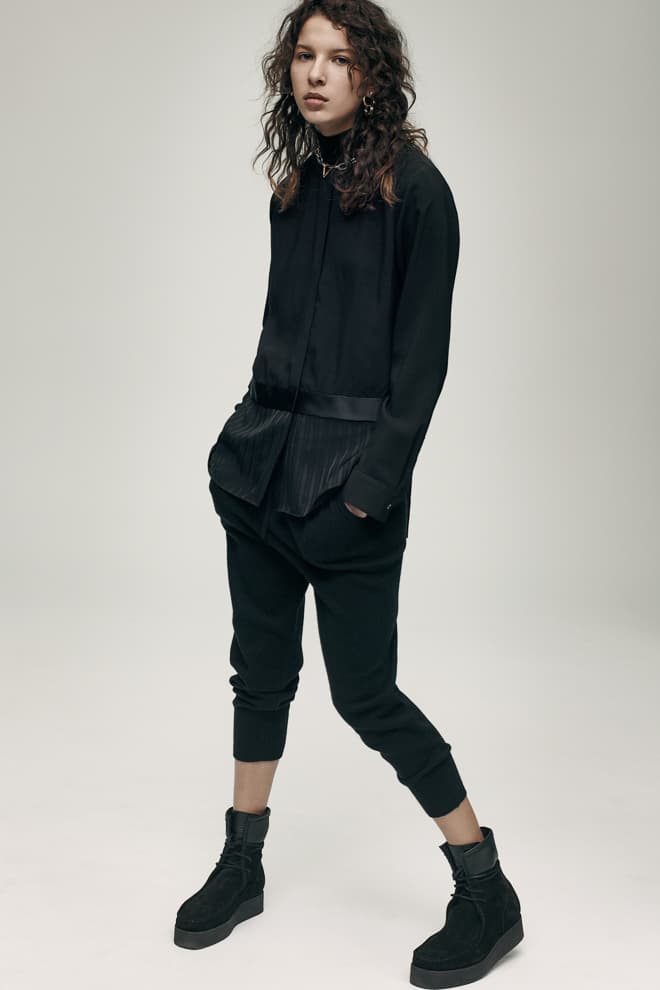 T by Alexander wang streetwear velvet satin fall winter collection