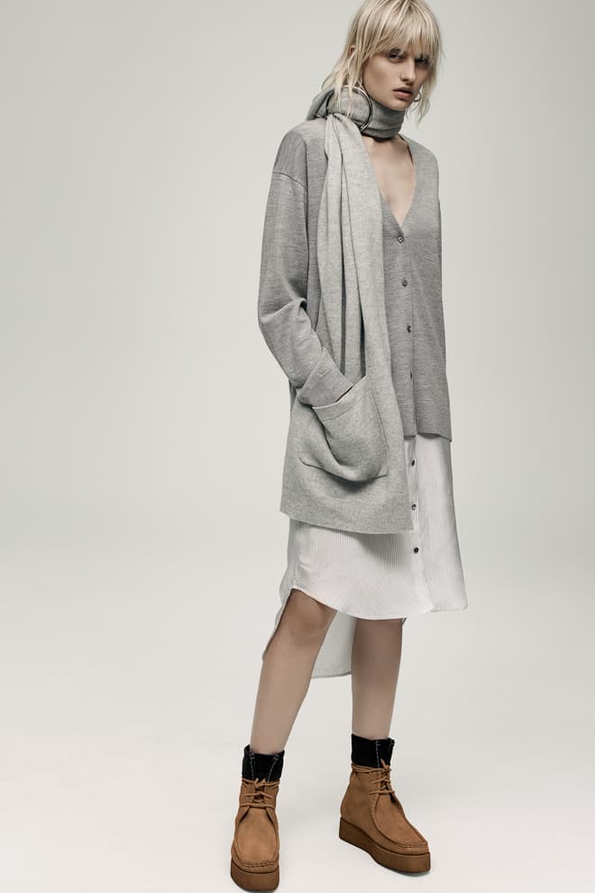 T by Alexander wang streetwear velvet satin fall winter collection