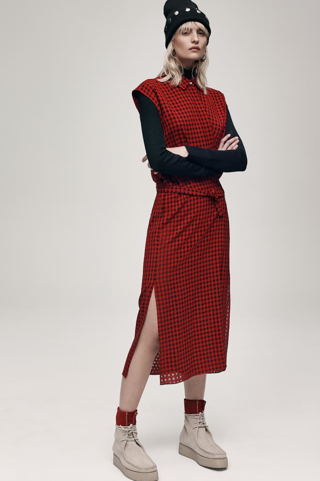 T by Alexander wang streetwear velvet satin fall winter collection