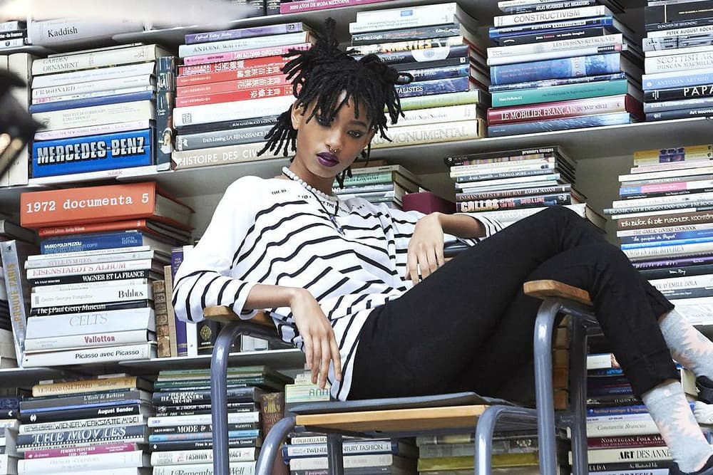 Willow Smith Chanel Campaign BTS