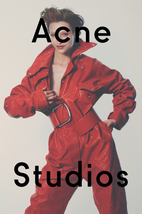 acne studios david sims 2016 fall winter campaign