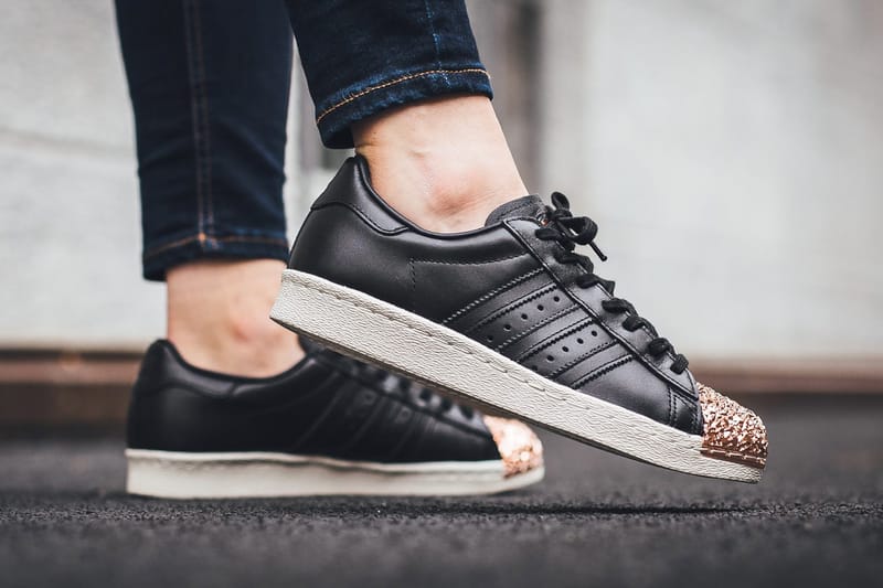 adidas superstar 80s metal toe kids Black