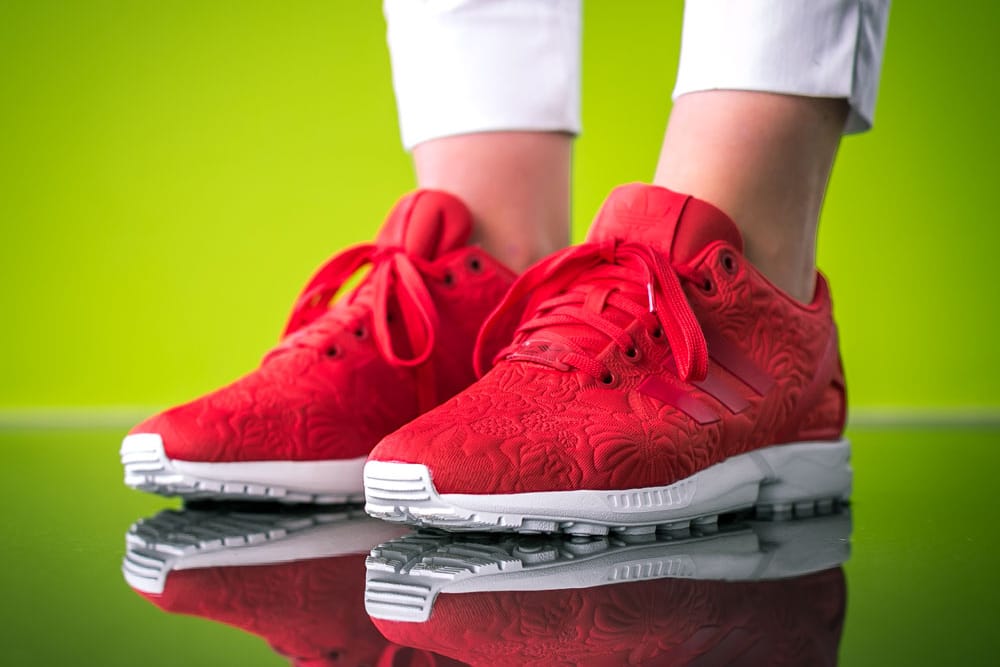 red adidas zx flux