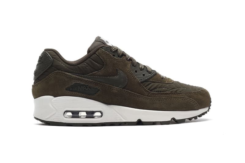 nike air max 90 premium quilted suede