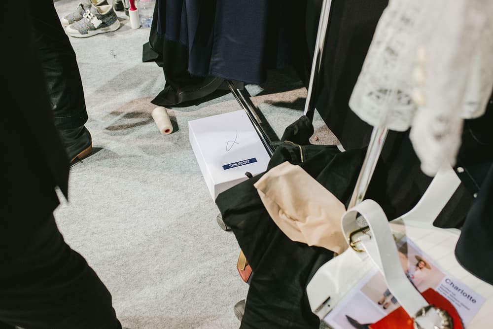 backstage jacquemus paris fashion week 2016 pfw behind the scenes bts