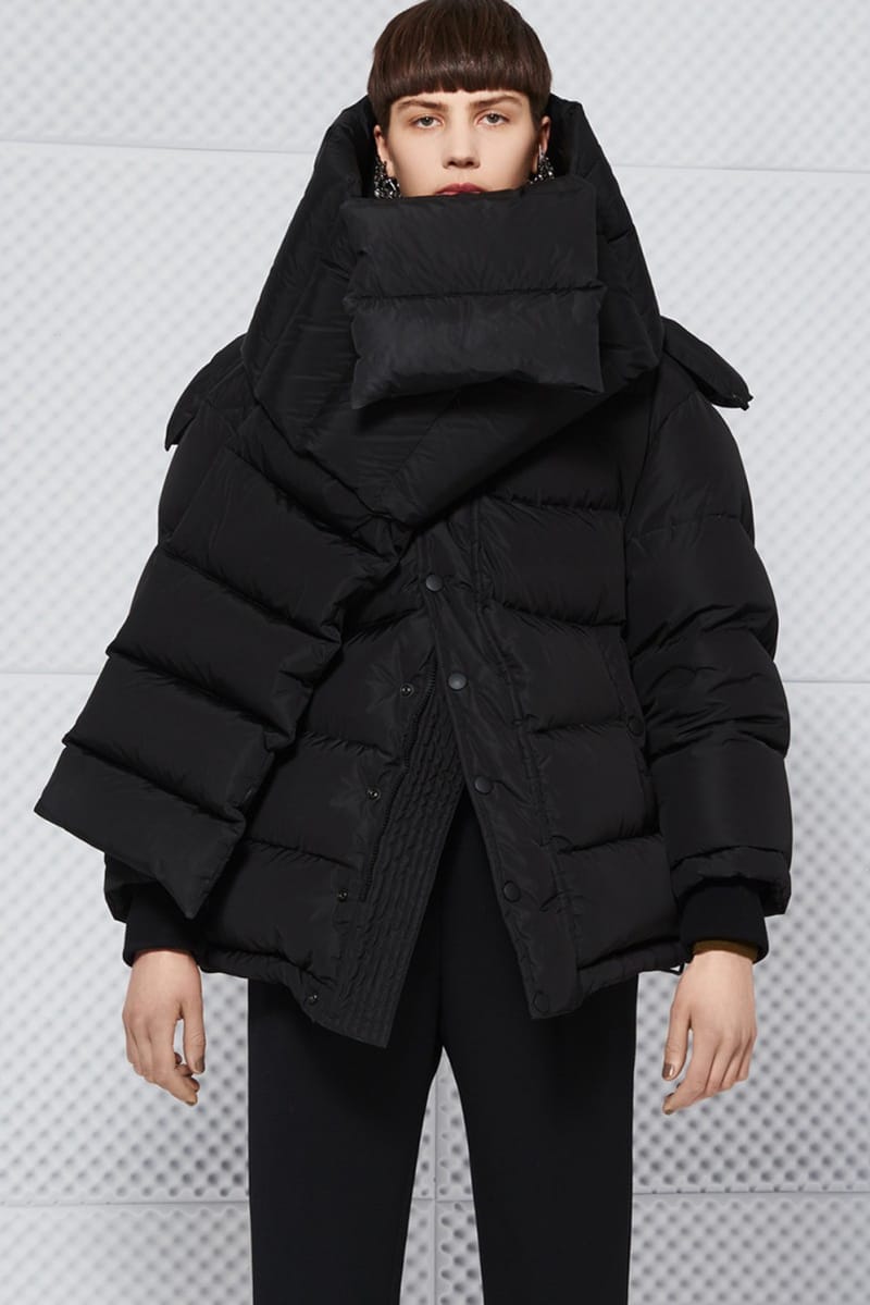 balenciaga swing puffer jacket