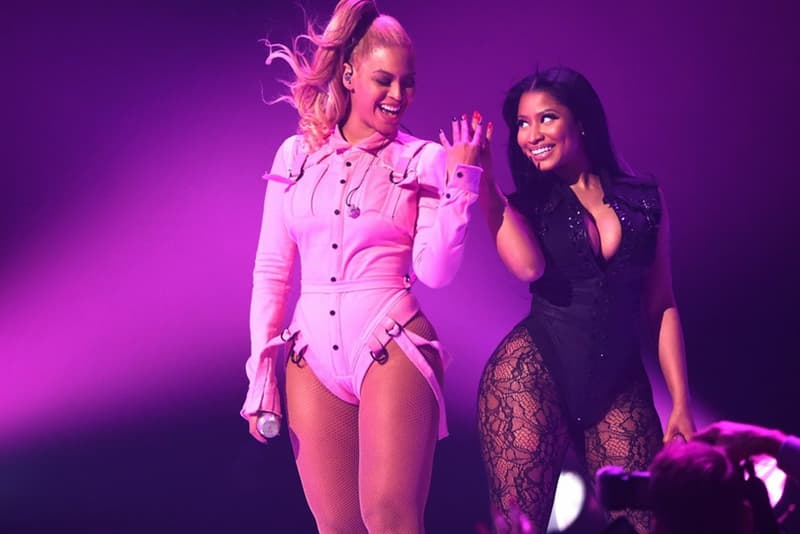 tidal x beyonce nicki minaj concert performance music artist