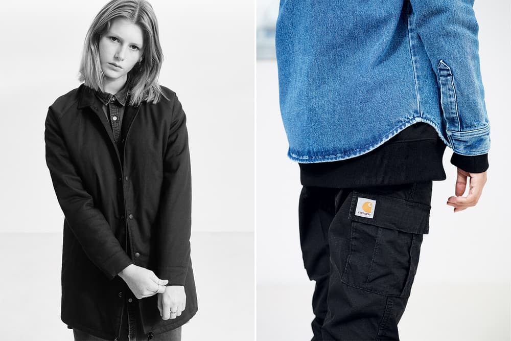 Carhartt WIP 2016 Fall Winter Lookbook workwear overalls denim