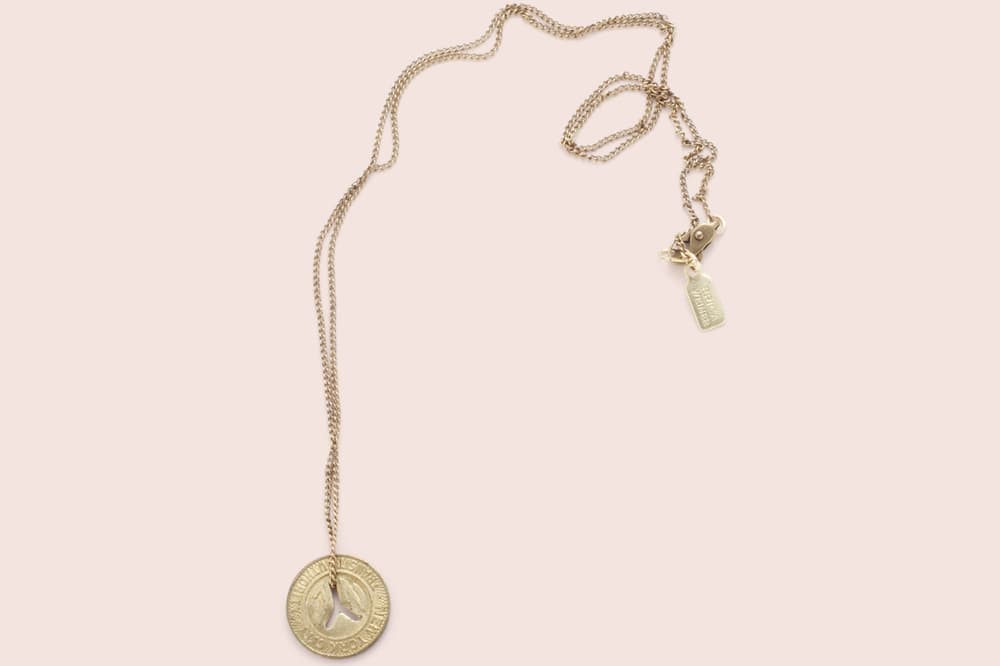 Erica Weiner NY Transit Token Necklace