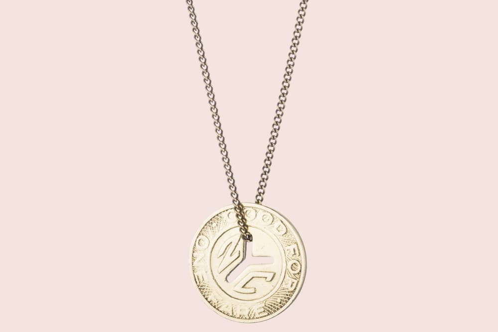 Erica Weiner NY Transit Token Necklace